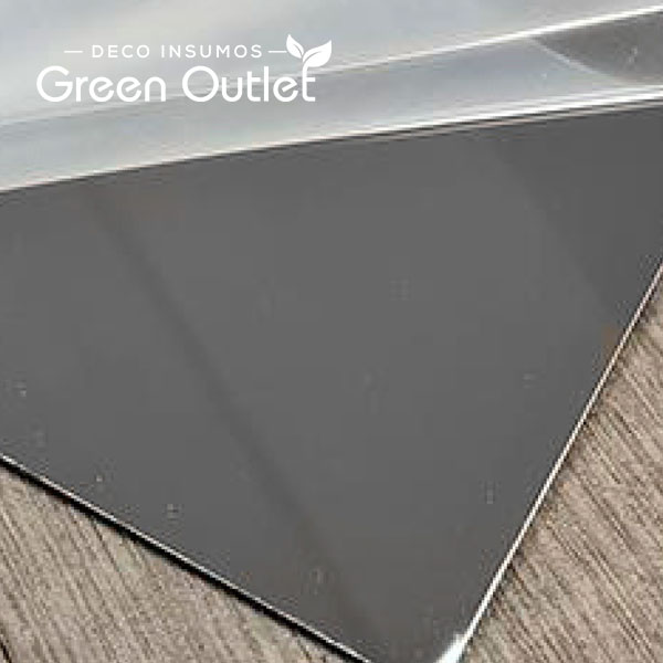 Bamboo Espejo Gris