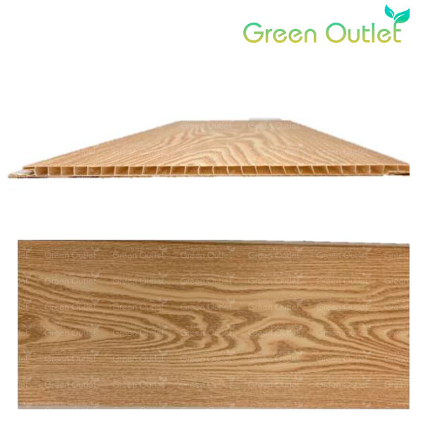 plafon falso PVC madera natural